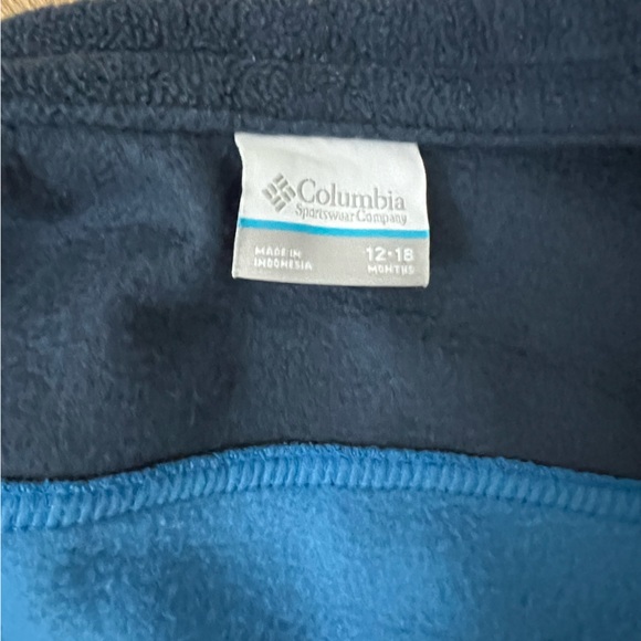 Columbia Boys’ Infant Steens Mountain™ II Fleece Jacket two-tone 12-18mo - Picture 2 of 4